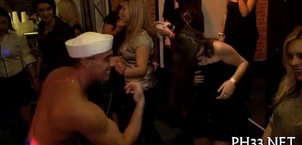  Gals craves to fuck the army dancer